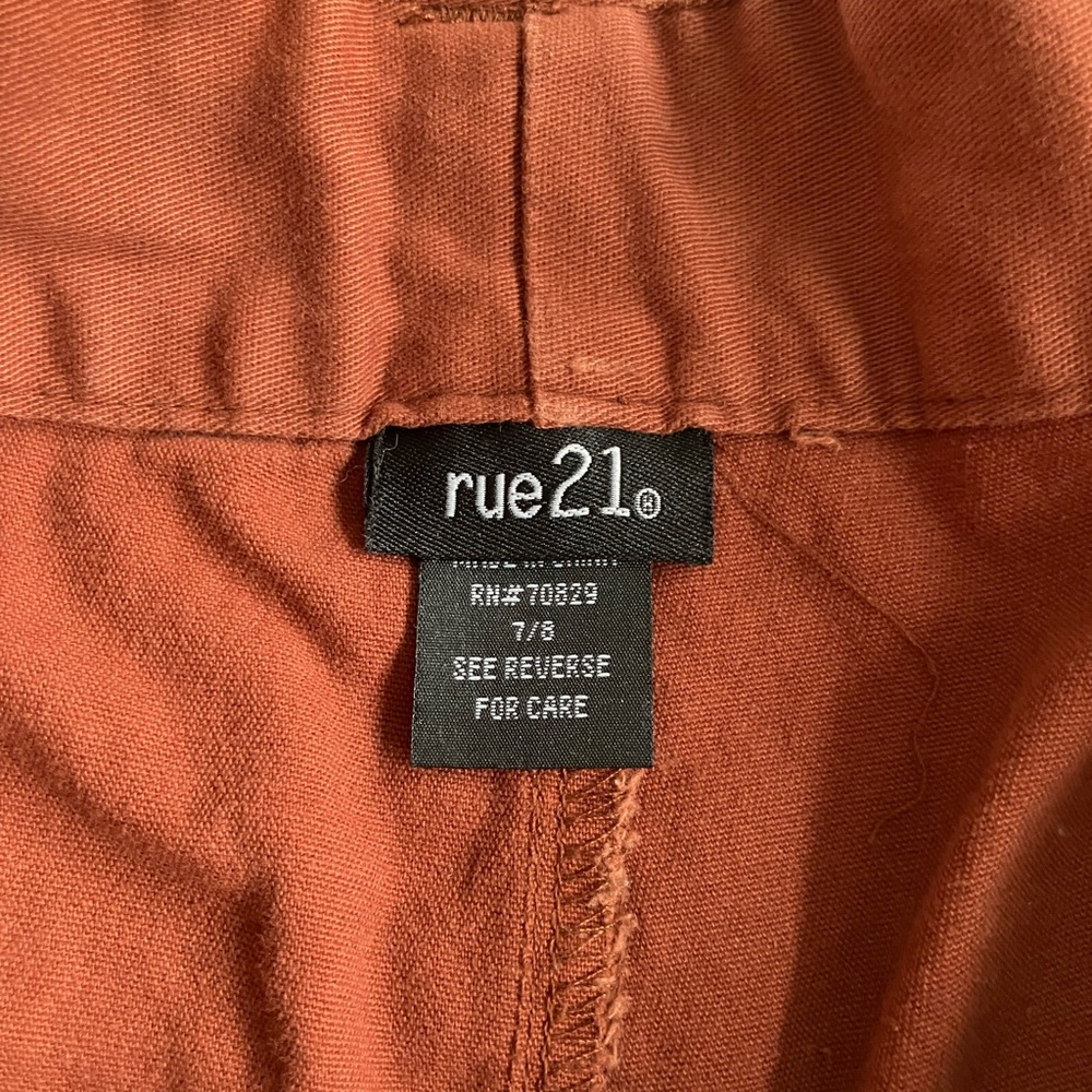Rue21 Rust Mini Shorts - Picture 5 of 7